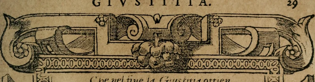An illustration from Diverse imprese accomodate a diuerse moralità : con versi che i loro significati dichiarano : Tratte da gli Emblemi dell' Alciato, 1549, leaf 32