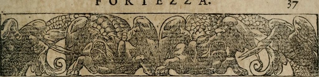 An illustration from Diverse imprese accomodate a diuerse moralità : con versi che i loro significati dichiarano : Tratte da gli Emblemi dell' Alciato, 1549, leaf 40
