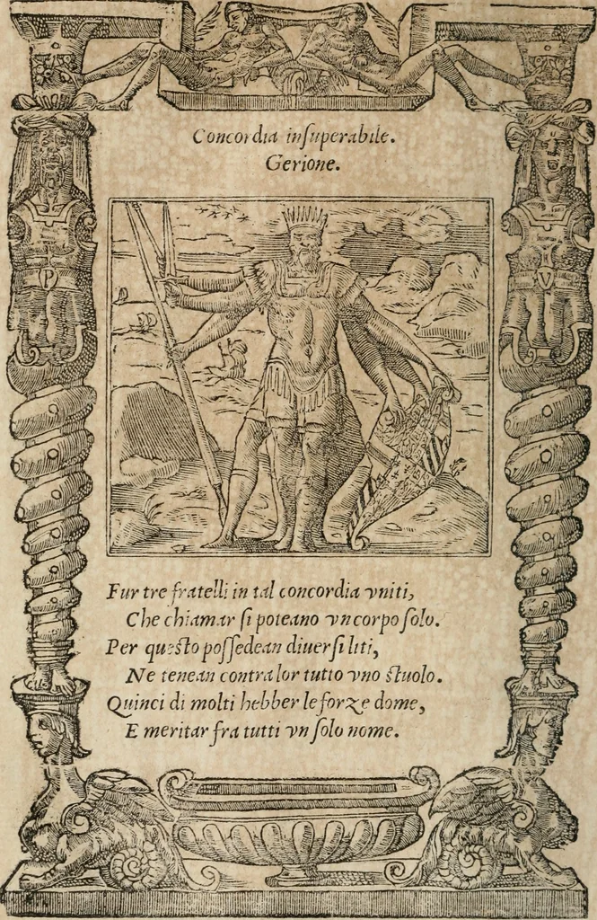An illustration from Diverse imprese accomodate a diuerse moralità : con versi che i loro significati dichiarano : Tratte da gli Emblemi dell' Alciato, 1549, leaf 43