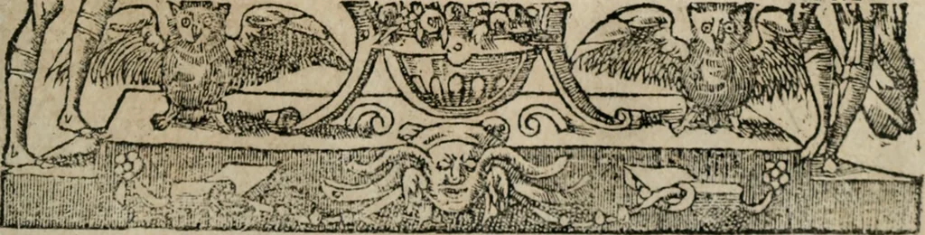 An illustration from Diverse imprese accomodate a diuerse moralità : con versi che i loro significati dichiarano : Tratte da gli Emblemi dell' Alciato, 1549, leaf 46