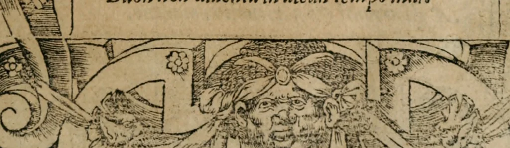 An illustration from Diverse imprese accomodate a diuerse moralità : con versi che i loro significati dichiarano : Tratte da gli Emblemi dell' Alciato, 1549, leaf 58