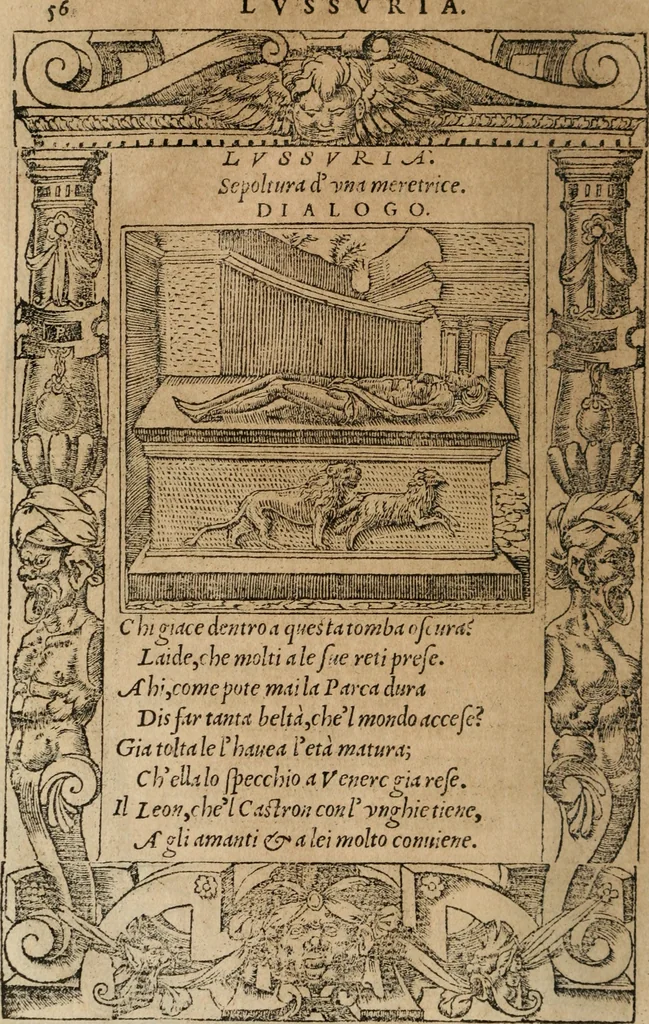 An illustration from Diverse imprese accomodate a diuerse moralità : con versi che i loro significati dichiarano : Tratte da gli Emblemi dell' Alciato, 1549, leaf 59