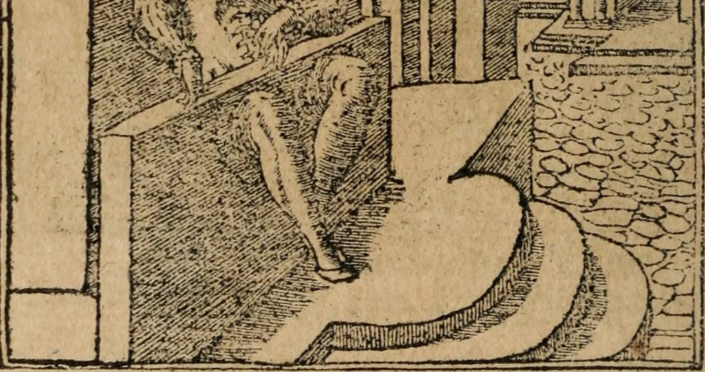 An illustration from Diverse imprese accomodate a diuerse moralità : con versi che i loro significati dichiarano : Tratte da gli Emblemi dell' Alciato, 1549, leaf 65