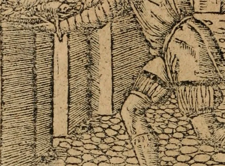 An illustration from Diverse imprese accomodate a diuerse moralità : con versi che i loro significati dichiarano : Tratte da gli Emblemi dell' Alciato, 1549, leaf 69