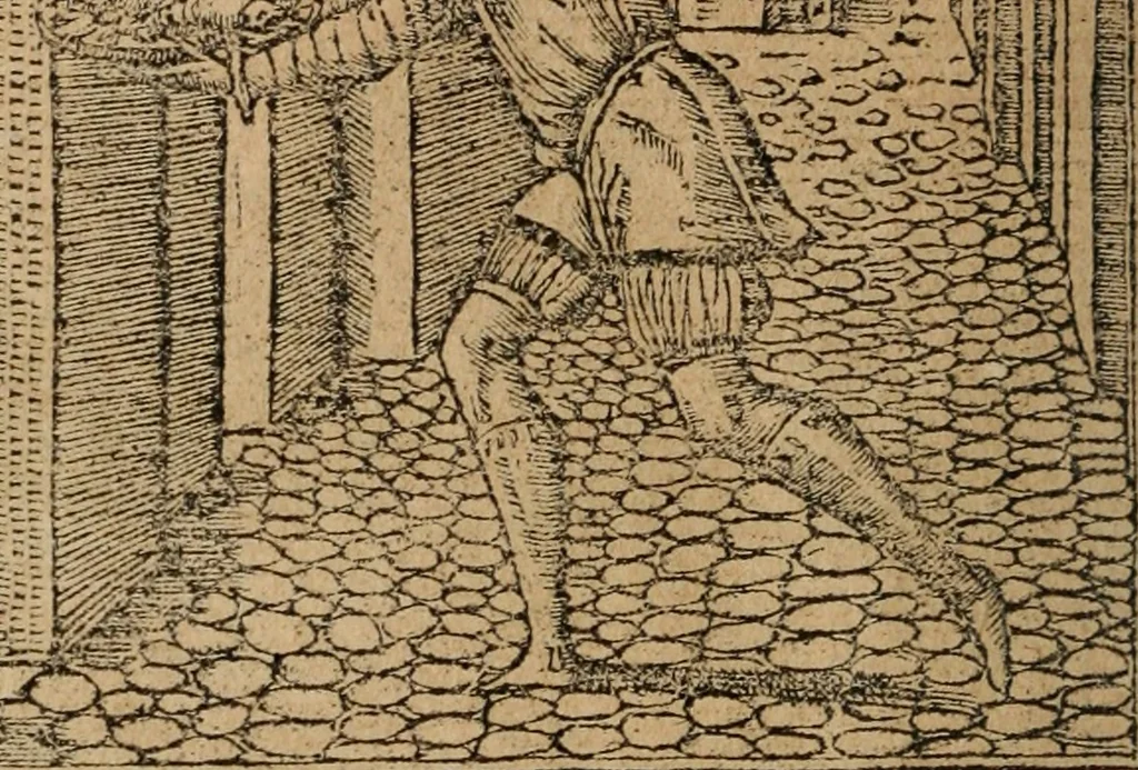 An illustration from Diverse imprese accomodate a diuerse moralità : con versi che i loro significati dichiarano : Tratte da gli Emblemi dell' Alciato, 1549, leaf 69