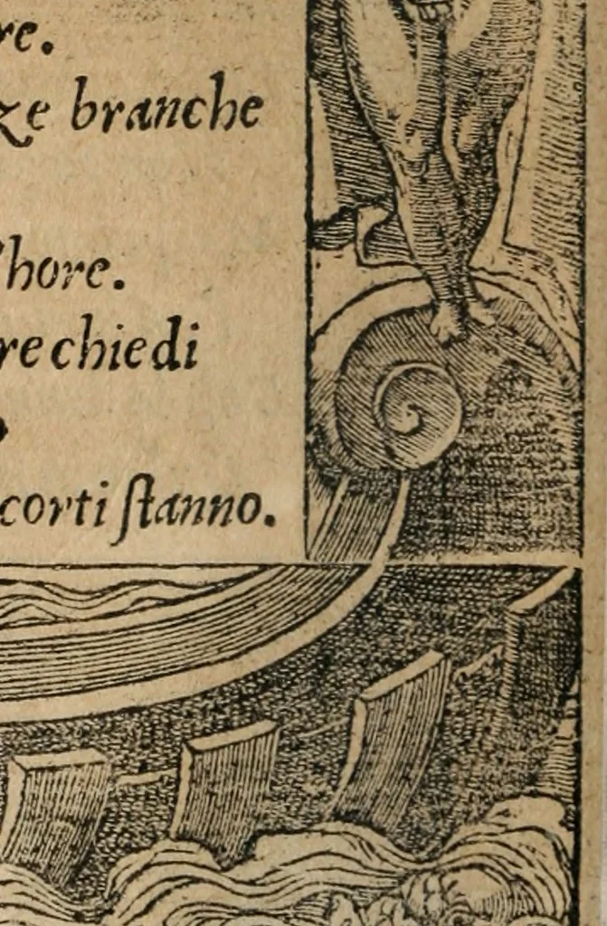 An illustration from Diverse imprese accomodate a diuerse moralità : con versi che i loro significati dichiarano : Tratte da gli Emblemi dell' Alciato, 1549, leaf 69