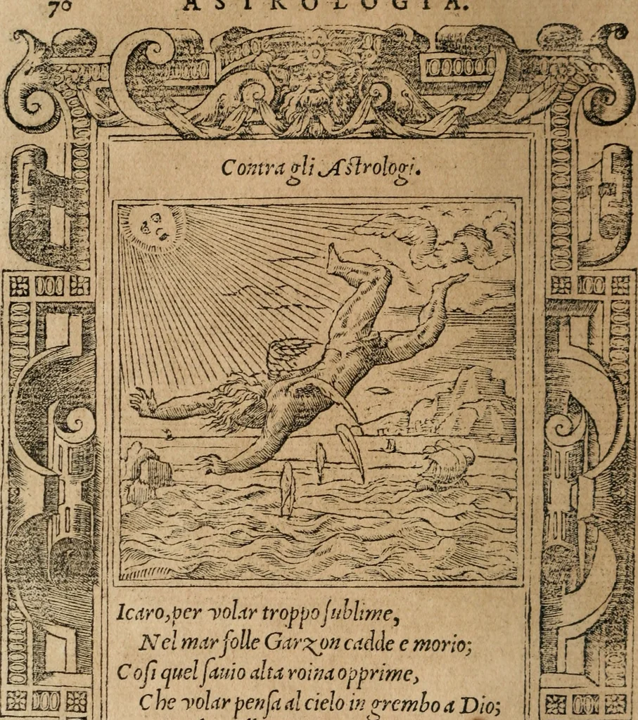 An illustration from Diverse imprese accomodate a diuerse moralità : con versi che i loro significati dichiarano : Tratte da gli Emblemi dell' Alciato, 1549, leaf 73