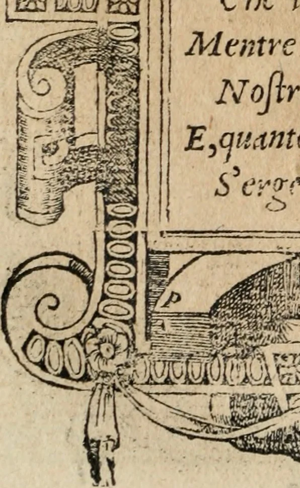 An illustration from Diverse imprese accomodate a diuerse moralità : con versi che i loro significati dichiarano : Tratte da gli Emblemi dell' Alciato, 1549, leaf 73