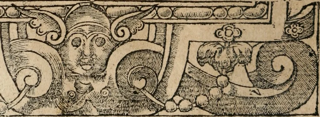 An illustration from Diverse imprese accomodate a diuerse moralità : con versi che i loro significati dichiarano : Tratte da gli Emblemi dell' Alciato, 1549, leaf 85