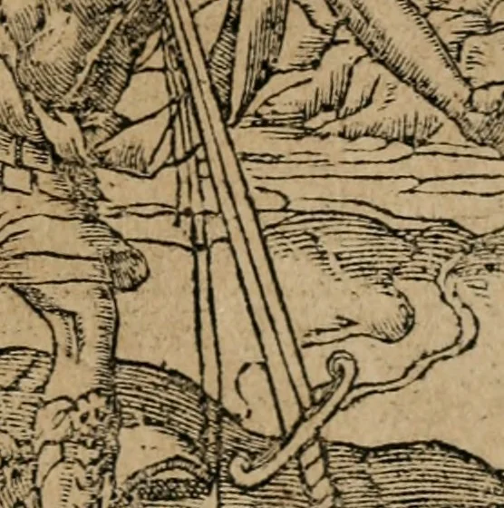 An illustration from Diverse imprese accomodate a diuerse moralità : con versi che i loro significati dichiarano : Tratte da gli Emblemi dell' Alciato, 1549, leaf 86