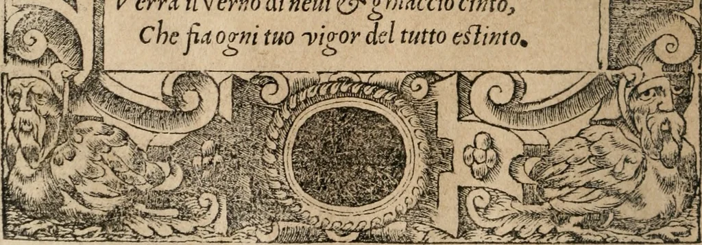 An illustration from Diverse imprese accomodate a diuerse moralità : con versi che i loro significati dichiarano : Tratte da gli Emblemi dell' Alciato, 1549, leaf 91