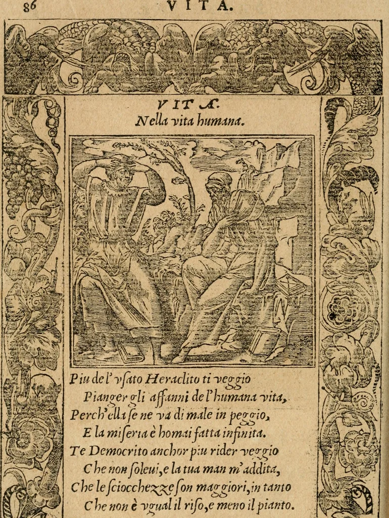 An illustration from Diverse imprese accommodate a diuerse moralità : con versi che i loro significati dichiarano : tratte da gli emblemi dell'Alciato, 1549, leaf 101