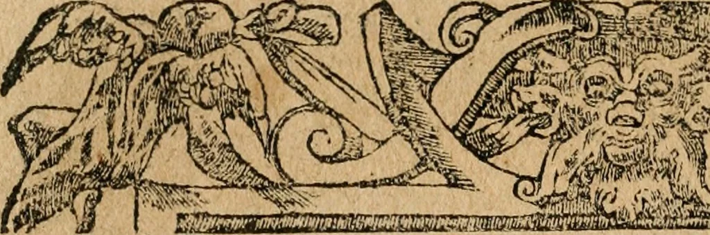 An illustration from Diverse imprese accommodate a diuerse moralità : con versi che i loro significati dichiarano : tratte da gli emblemi dell'Alciato, 1549, leaf 107