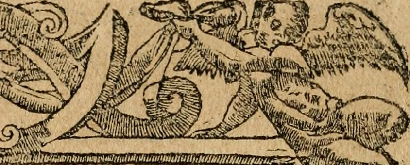 An illustration from Diverse imprese accommodate a diuerse moralità : con versi che i loro significati dichiarano : tratte da gli emblemi dell'Alciato, 1549, leaf 107