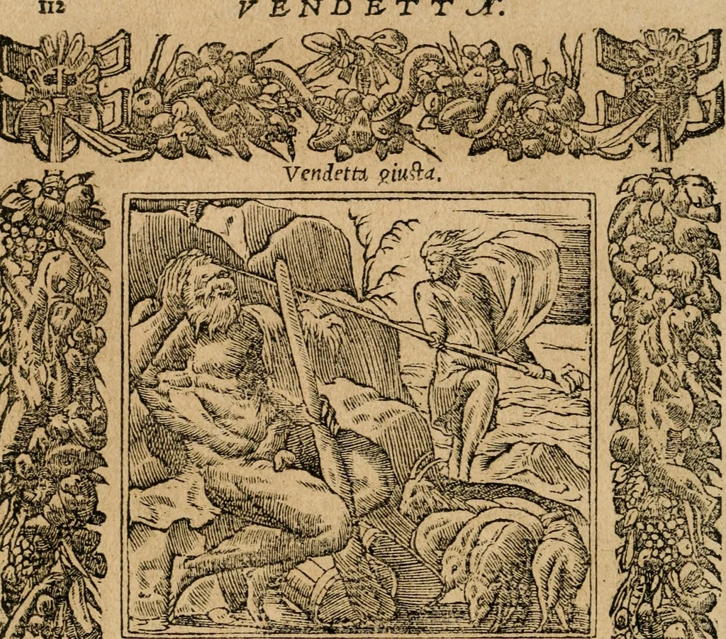 An illustration from Diverse imprese accommodate a diuerse moralità : con versi che i loro significati dichiarano : tratte da gli emblemi dell'Alciato, 1549, leaf 115