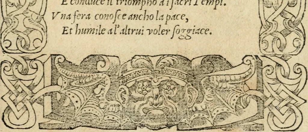 An illustration from Diverse imprese accommodate a diuerse moralità : con versi che i loro significati dichiarano : tratte da gli emblemi dell'Alciato, 1549, leaf 120