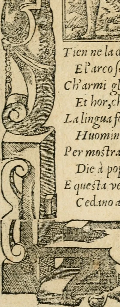 An illustration from Diverse imprese accommodate a diuerse moralità : con versi che i loro significati dichiarano : tratte da gli emblemi dell'Alciato, 1549, leaf 124