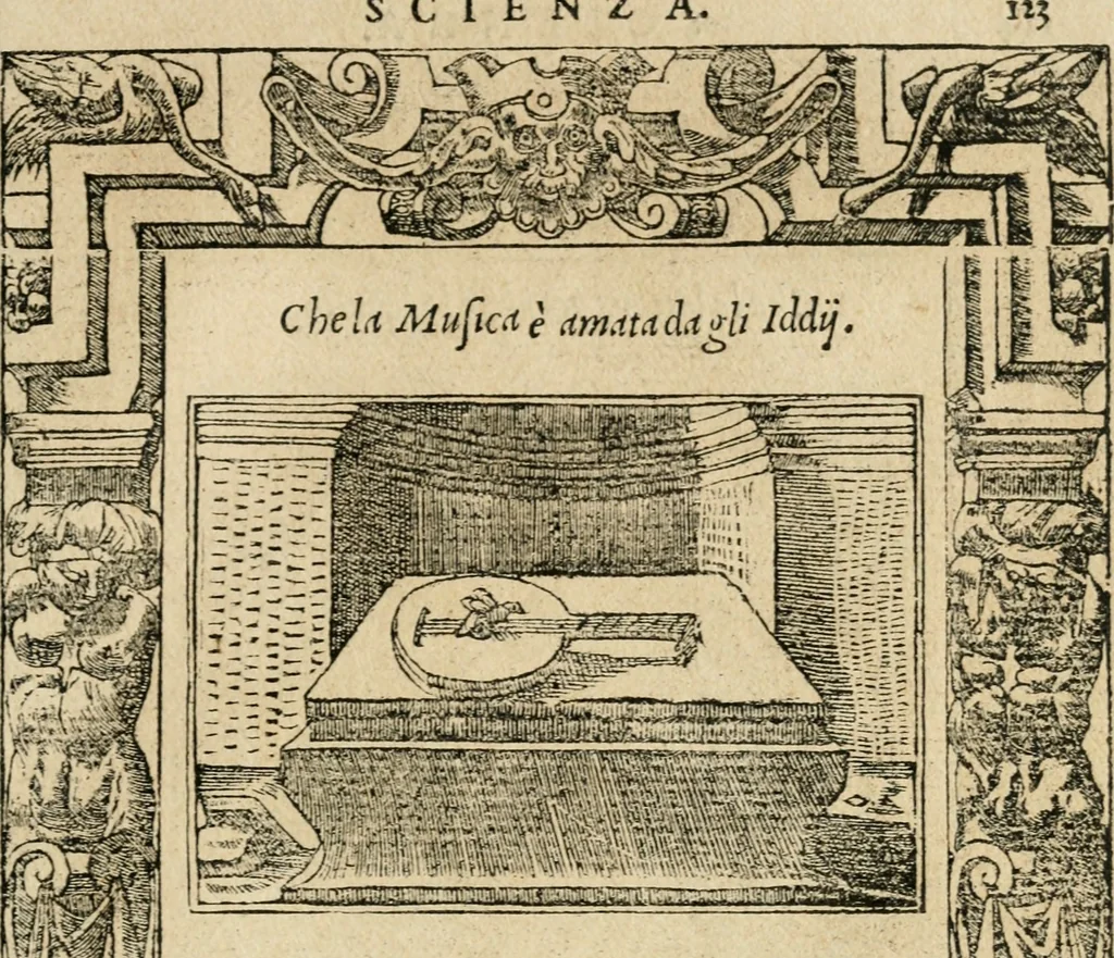 An illustration from Diverse imprese accommodate a diuerse moralità : con versi che i loro significati dichiarano : tratte da gli emblemi dell'Alciato, 1549, leaf 126