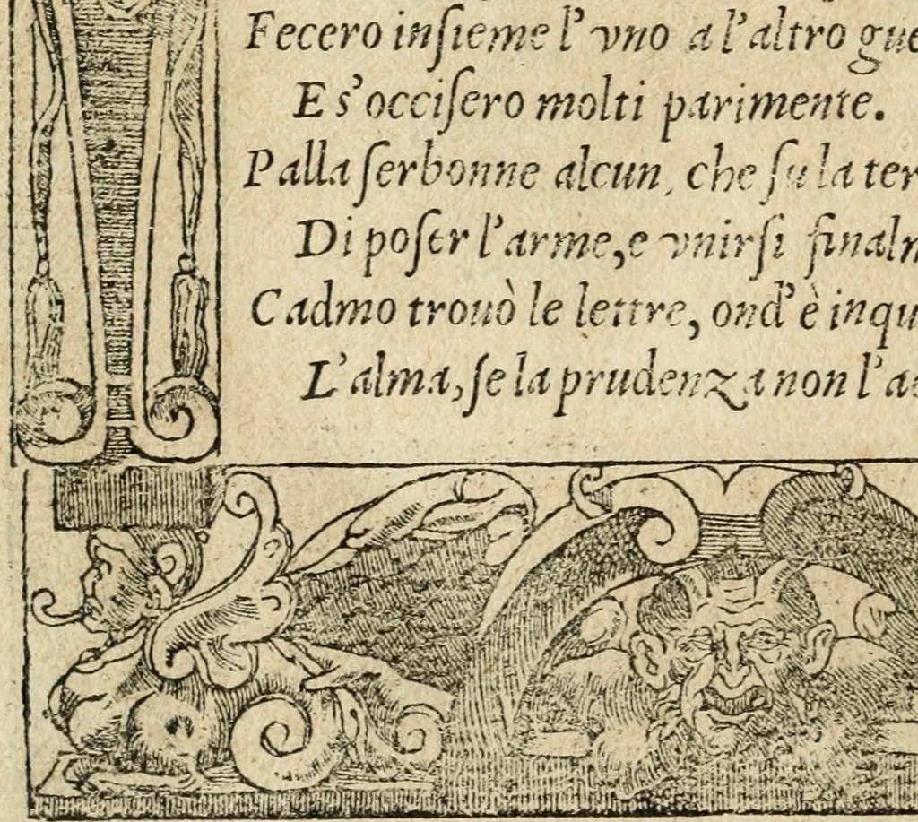 An illustration from Diverse imprese accommodate a diuerse moralità : con versi che i loro significati dichiarano : tratte da gli emblemi dell'Alciato, 1549, leaf 127