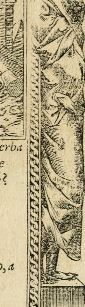 An illustration from Diverse imprese accommodate a diuerse moralità : con versi che i loro significati dichiarano : tratte da gli emblemi dell'Alciato, 1549, leaf 128