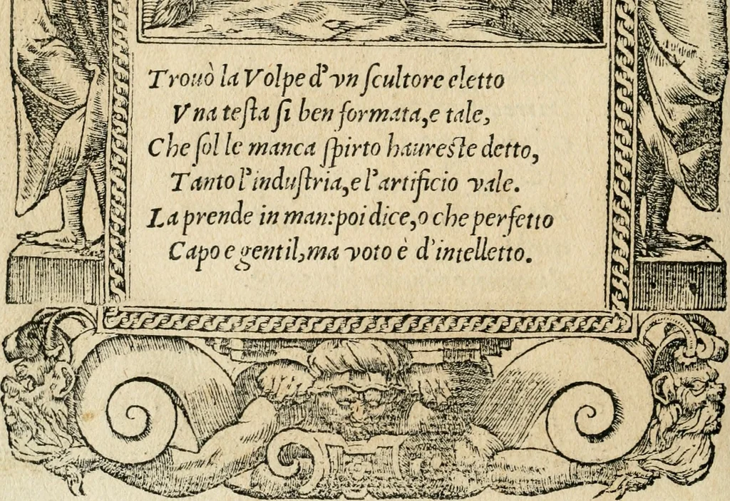 An illustration from Diverse imprese accommodate a diuerse moralità : con versi che i loro significati dichiarano : tratte da gli emblemi dell'Alciato, 1549, leaf 129