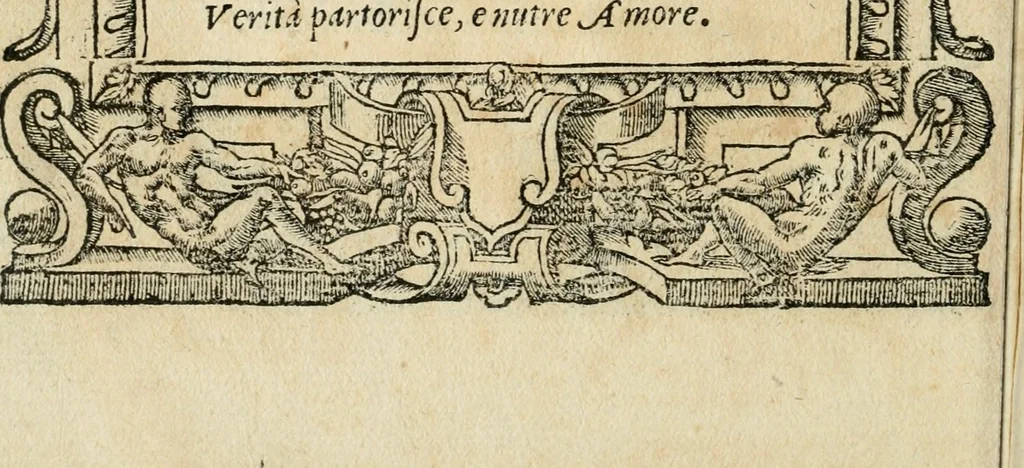 An illustration from Diverse imprese accommodate a diuerse moralità : con versi che i loro significati dichiarano : tratte da gli emblemi dell'Alciato, 1549, leaf 13