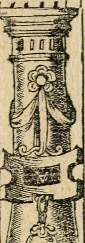 An illustration from Diverse imprese accommodate a diuerse moralità : con versi che i loro significati dichiarano : tratte da gli emblemi dell'Alciato, 1549, leaf 130