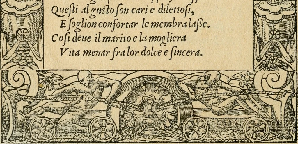 An illustration from Diverse imprese accommodate a diuerse moralità : con versi che i loro significati dichiarano : tratte da gli emblemi dell'Alciato, 1549, leaf 141