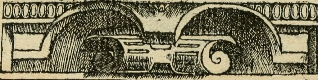 An illustration from Diverse imprese accommodate a diuerse moralità : con versi che i loro significati dichiarano : tratte da gli emblemi dell'Alciato, 1549, leaf 17