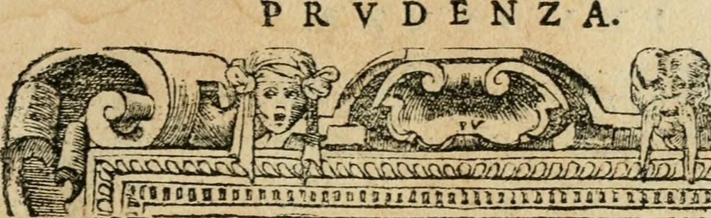 An illustration from Diverse imprese accommodate a diuerse moralità : con versi che i loro significati dichiarano : tratte da gli emblemi dell'Alciato, 1549, leaf 18