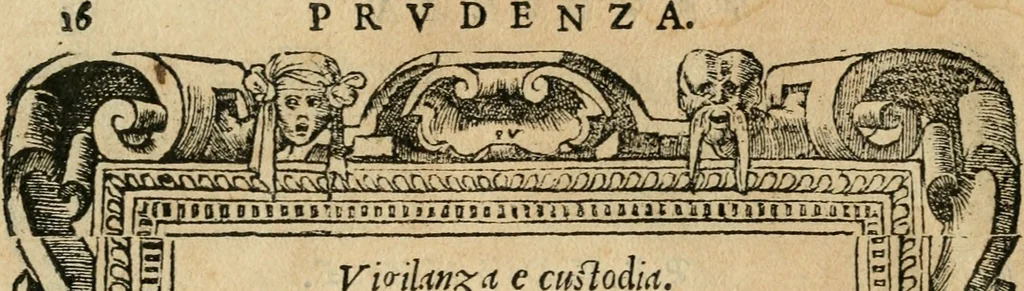 An illustration from Diverse imprese accommodate a diuerse moralità : con versi che i loro significati dichiarano : tratte da gli emblemi dell'Alciato, 1549, leaf 19