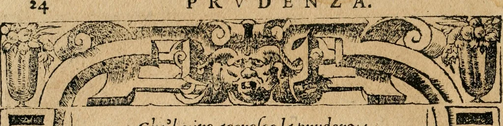 An illustration from Diverse imprese accommodate a diuerse moralità : con versi che i loro significati dichiarano : tratte da gli emblemi dell'Alciato, 1549, leaf 27