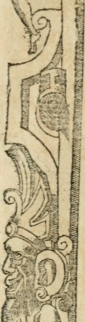 An illustration from Diverse imprese accommodate a diuerse moralità : con versi che i loro significati dichiarano : tratte da gli emblemi dell'Alciato, 1549, leaf 36