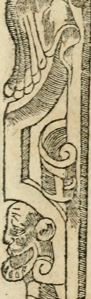 An illustration from Diverse imprese accommodate a diuerse moralità : con versi che i loro significati dichiarano : tratte da gli emblemi dell'Alciato, 1549, leaf 36