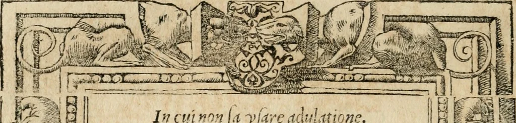 An illustration from Diverse imprese accommodate a diuerse moralità : con versi che i loro significati dichiarano : tratte da gli emblemi dell'Alciato, 1549, leaf 39