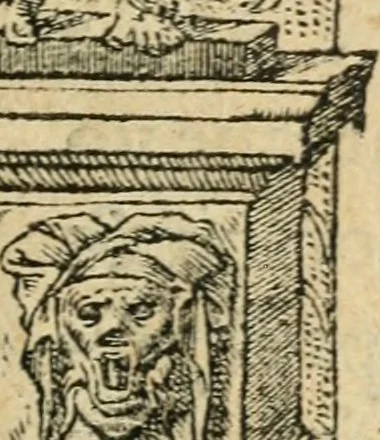 An illustration from Diverse imprese accommodate a diuerse moralità : con versi che i loro significati dichiarano : tratte da gli emblemi dell'Alciato, 1549, leaf 4