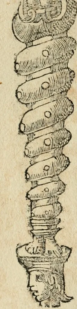 An illustration from Diverse imprese accommodate a diuerse moralità : con versi che i loro significati dichiarano : tratte da gli emblemi dell'Alciato, 1549, leaf 43