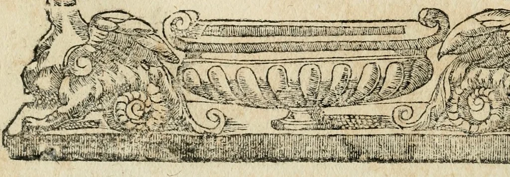 An illustration from Diverse imprese accommodate a diuerse moralità : con versi che i loro significati dichiarano : tratte da gli emblemi dell'Alciato, 1549, leaf 43