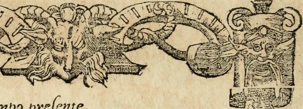 An illustration from Diverse imprese accommodate a diuerse moralità : con versi che i loro significati dichiarano : tratte da gli emblemi dell'Alciato, 1549, leaf 49