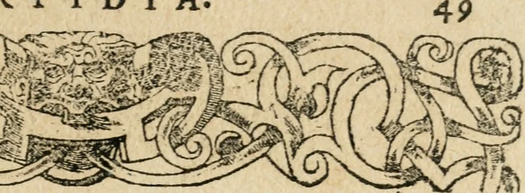 An illustration from Diverse imprese accommodate a diuerse moralità : con versi che i loro significati dichiarano : tratte da gli emblemi dell'Alciato, 1549, leaf 52