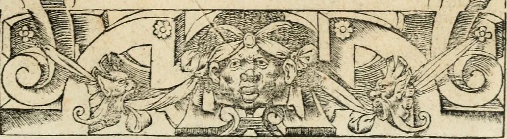An illustration from Diverse imprese accommodate a diuerse moralità : con versi che i loro significati dichiarano : tratte da gli emblemi dell'Alciato, 1549, leaf 58