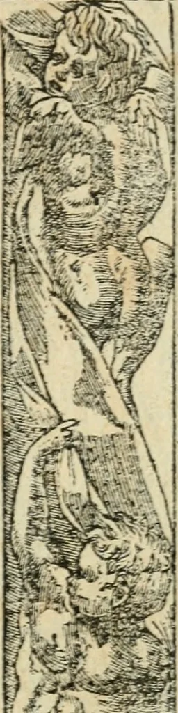 An illustration from Diverse imprese accommodate a diuerse moralità : con versi che i loro significati dichiarano : tratte da gli emblemi dell'Alciato, 1549, leaf 6