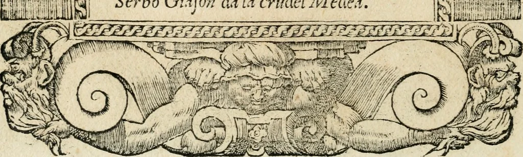 An illustration from Diverse imprese accommodate a diuerse moralità : con versi che i loro significati dichiarano : tratte da gli emblemi dell'Alciato, 1549, leaf 61
