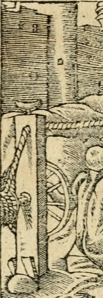 An illustration from Diverse imprese accommodate a diuerse moralità : con versi che i loro significati dichiarano : tratte da gli emblemi dell'Alciato, 1549, leaf 68