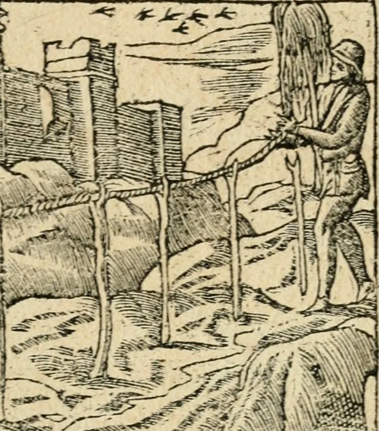 An illustration from Diverse imprese accommodate a diuerse moralità : con versi che i loro significati dichiarano : tratte da gli emblemi dell'Alciato, 1549, leaf 68