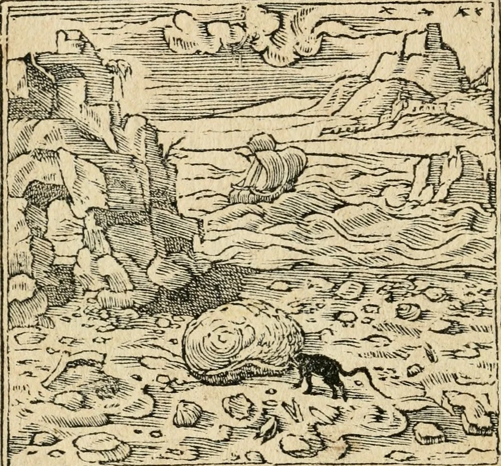 An illustration from Diverse imprese accommodate a diuerse moralità : con versi che i loro significati dichiarano : tratte da gli emblemi dell'Alciato, 1549, leaf 71