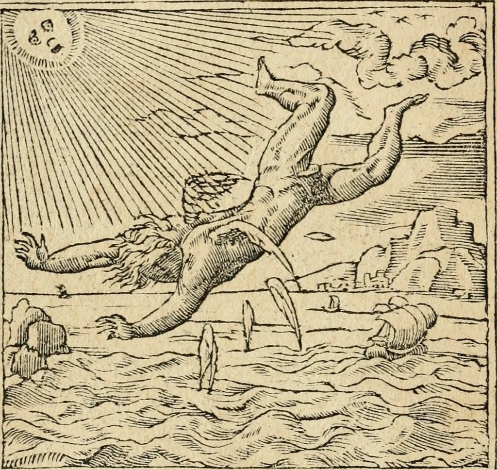 An illustration from Diverse imprese accommodate a diuerse moralità : con versi che i loro significati dichiarano : tratte da gli emblemi dell'Alciato, 1549, leaf 73