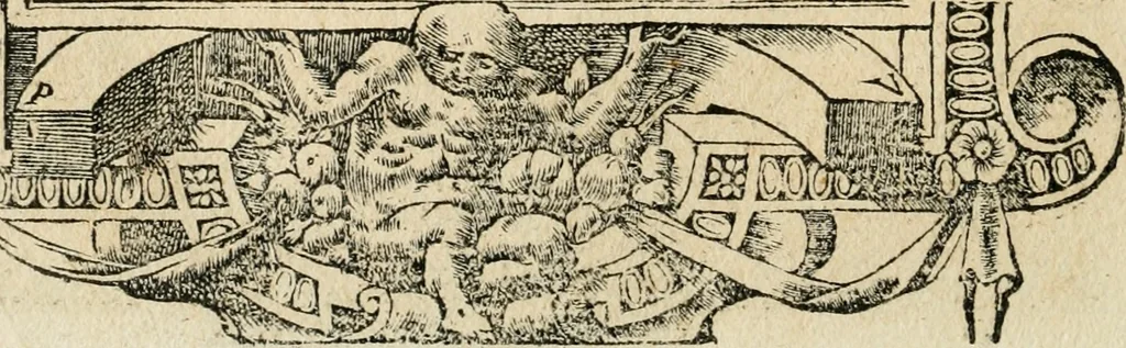 An illustration from Diverse imprese accommodate a diuerse moralità : con versi che i loro significati dichiarano : tratte da gli emblemi dell'Alciato, 1549, leaf 73