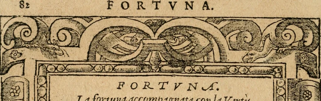 An illustration from Diverse imprese accommodate a diuerse moralità : con versi che i loro significati dichiarano : tratte da gli emblemi dell'Alciato, 1549, leaf 85