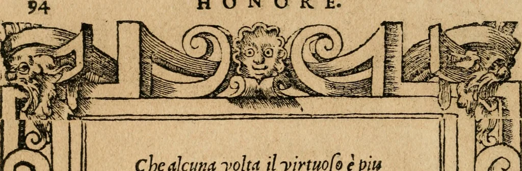 An illustration from Diverse imprese accommodate a diuerse moralità : con versi che i loro significati dichiarano : tratte da gli emblemi dell'Alciato, 1549, leaf 97